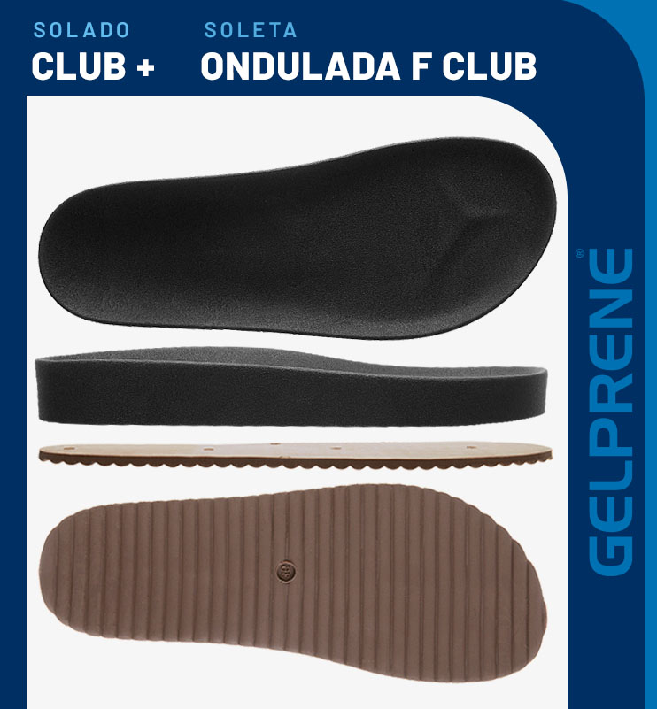 Suela Club +/ Soleta Ondulada f. Club Soda